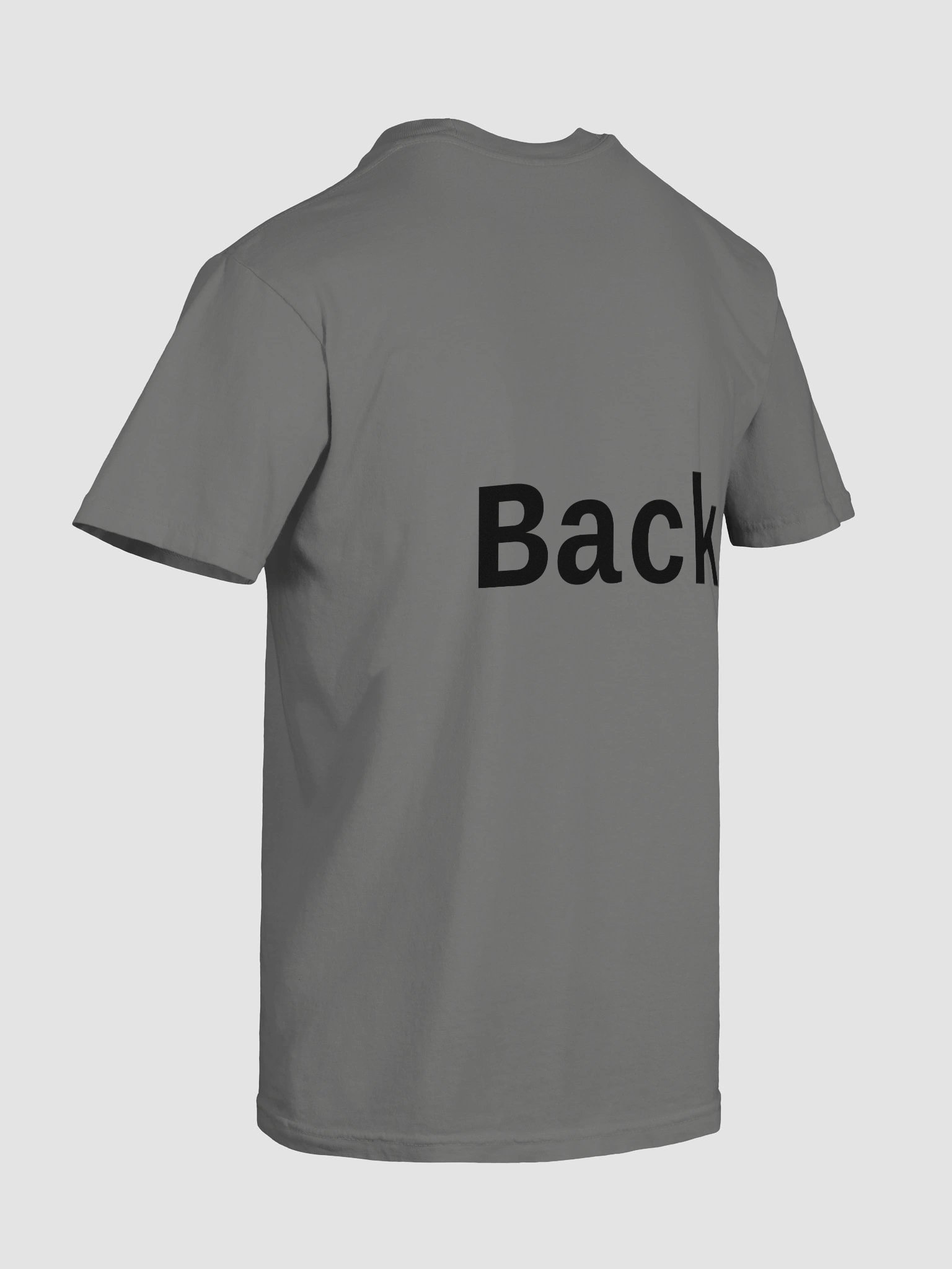 Front Back Heavyweight Tee - Correct - Light Color product image (100)