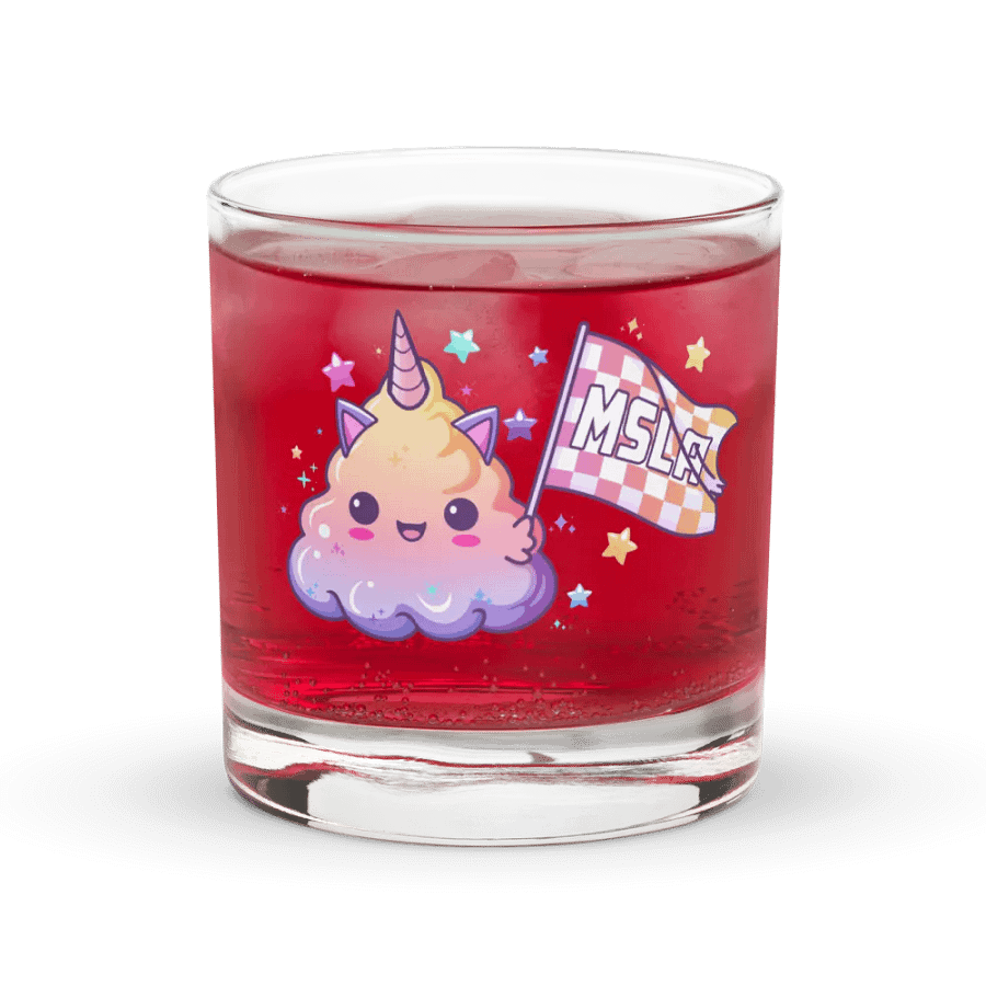 MSLA Sparkle Poop Rocks Glass product image (3)