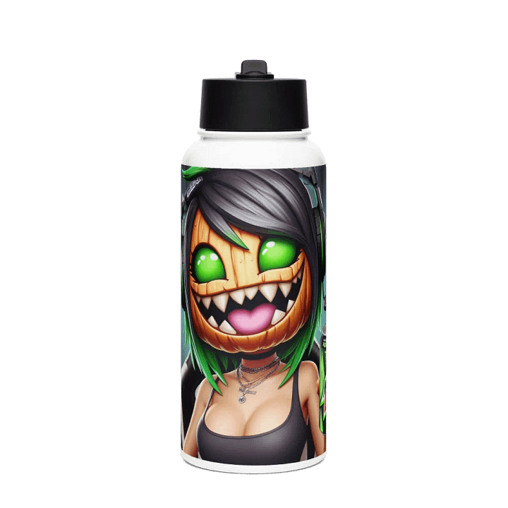 Mami Minty's Pumpkin Head Stainless Steel Bottle product image (1)