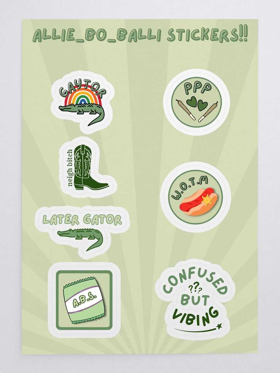 Sticker Sheet!! product image (3)
