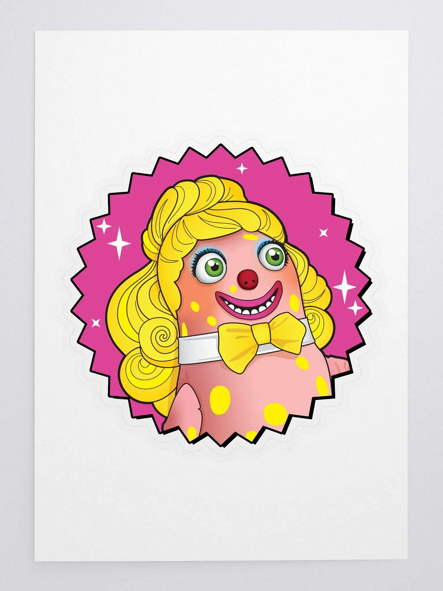 Blobbie Girl // Kiss Cut Sticker product image (1)