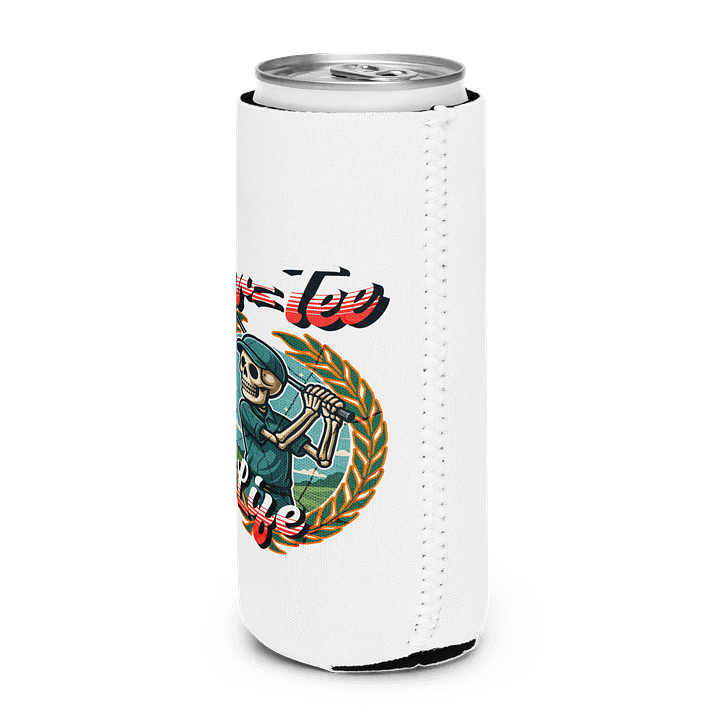 Par Tee Life Golfing Skeleton Coozie Can Cooler product image (2)
