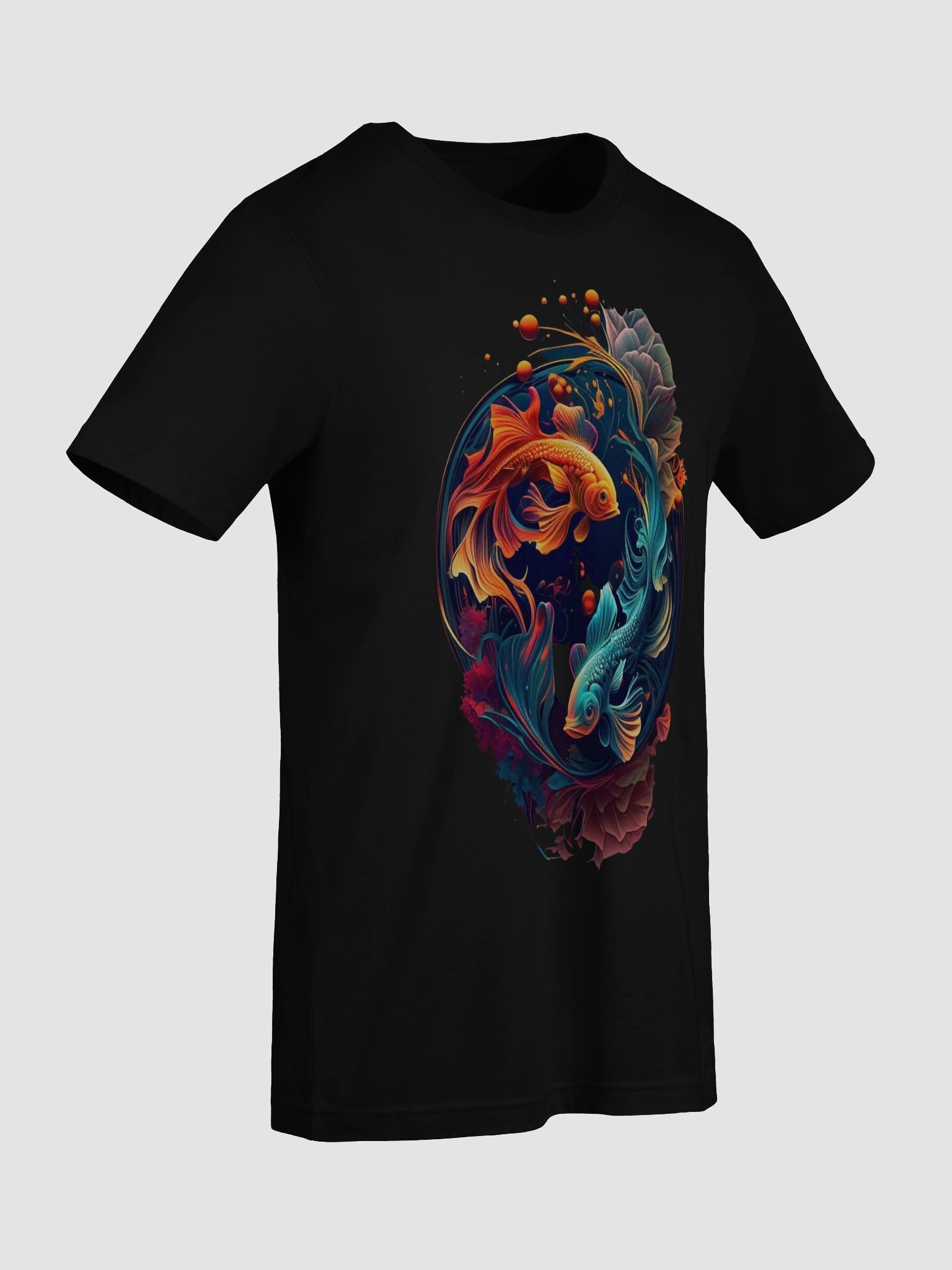 Yin-Yang Fish Harmony T-Shirt product image (5)