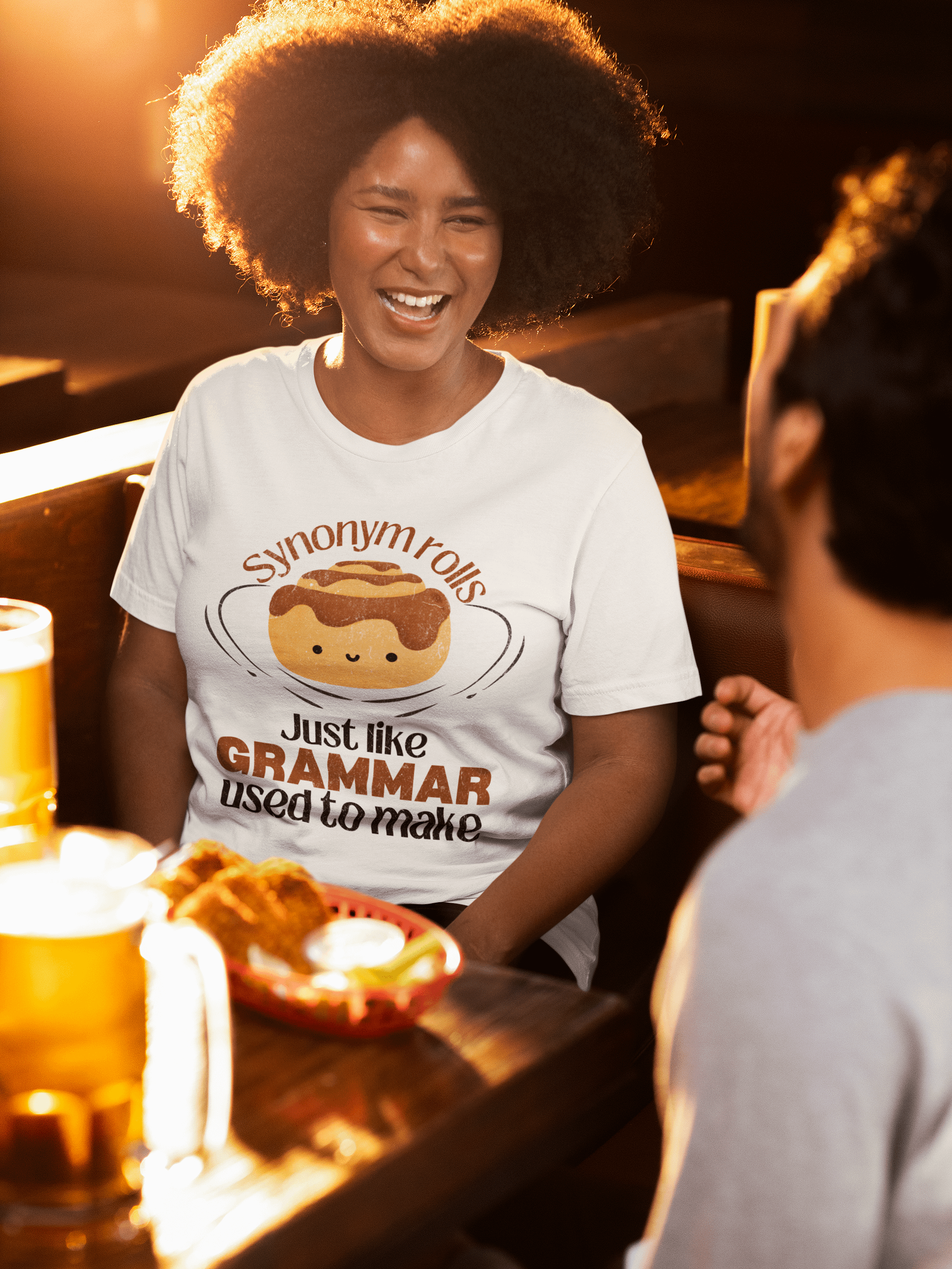 Synonym Rolls Grammar T-shirt product image (1)
