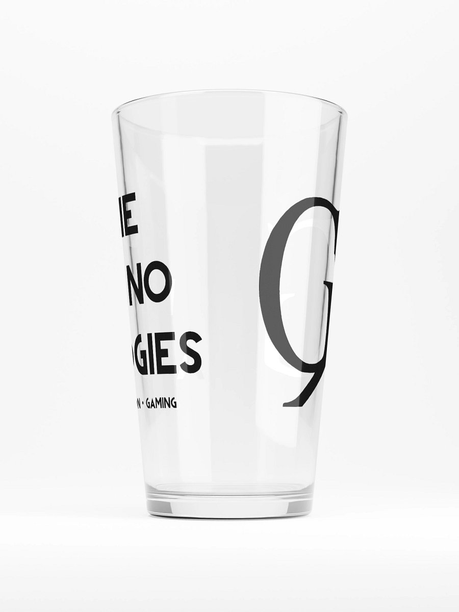 GRG Motto Pint Glass - Black product image (1)