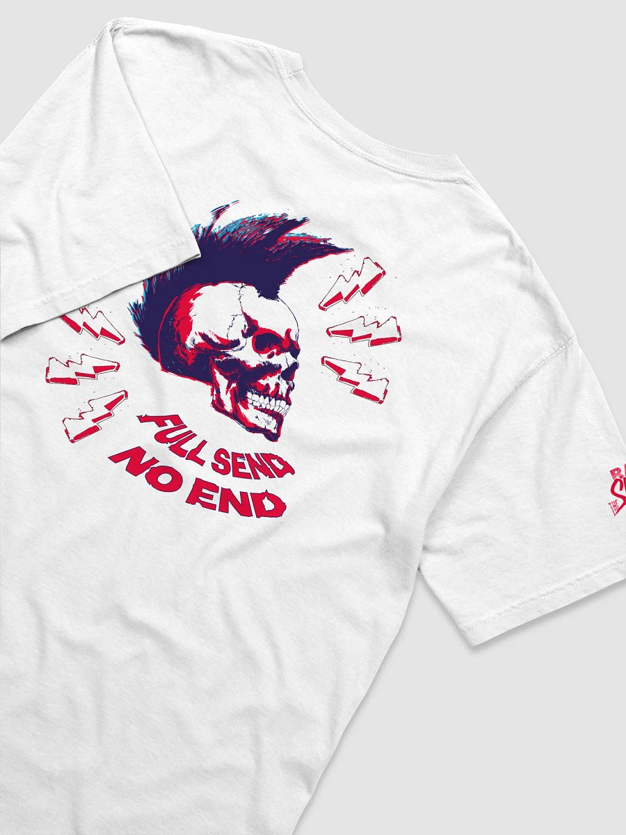 FULL SEND - NO END White Tee product image (9)