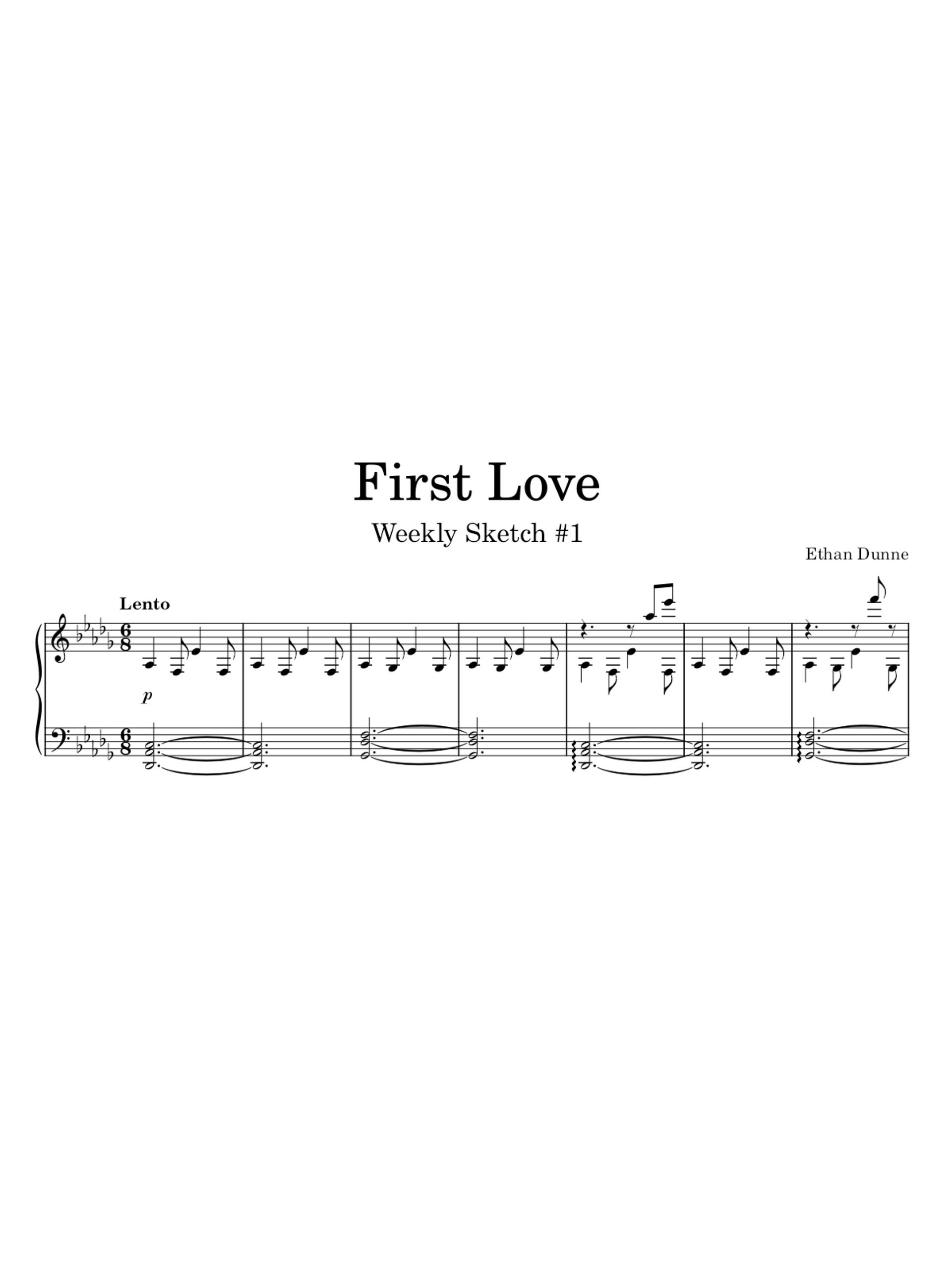 First Love product image (1)