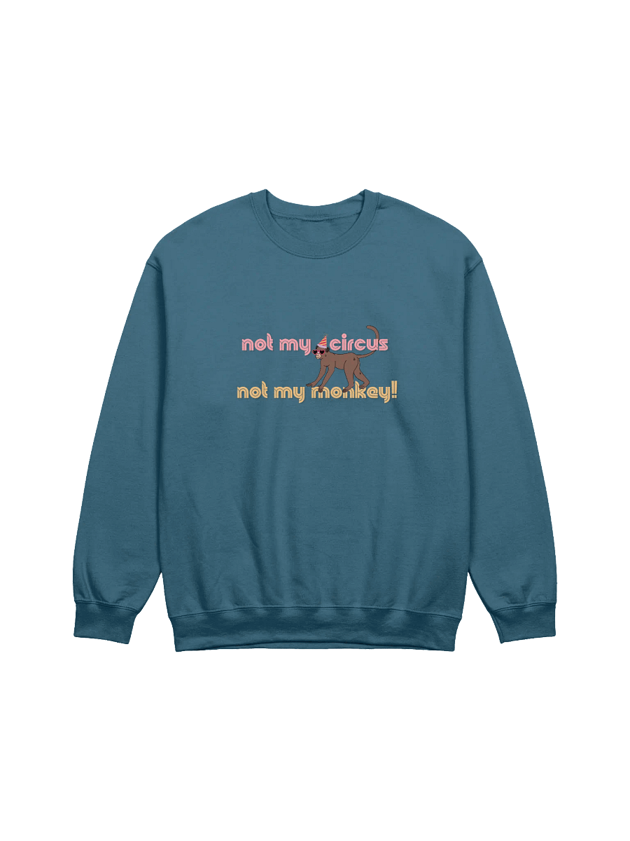 Not My Circus Crewneck Sweatshirt product image (1)
