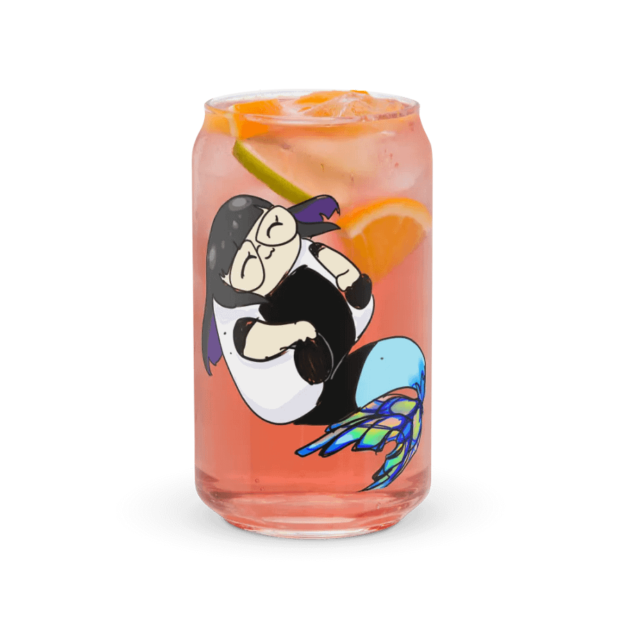 Onigiri mermaid Can-Shaped Glass product image (37)