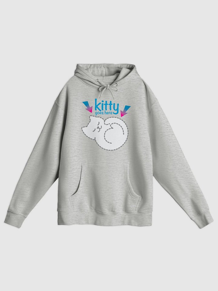 KITTY goes HERE! • premium pullover hoodie by Lane Seven product image (1)