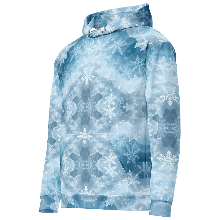 Frosty Symmetry Recycled Hoodie product image (2)