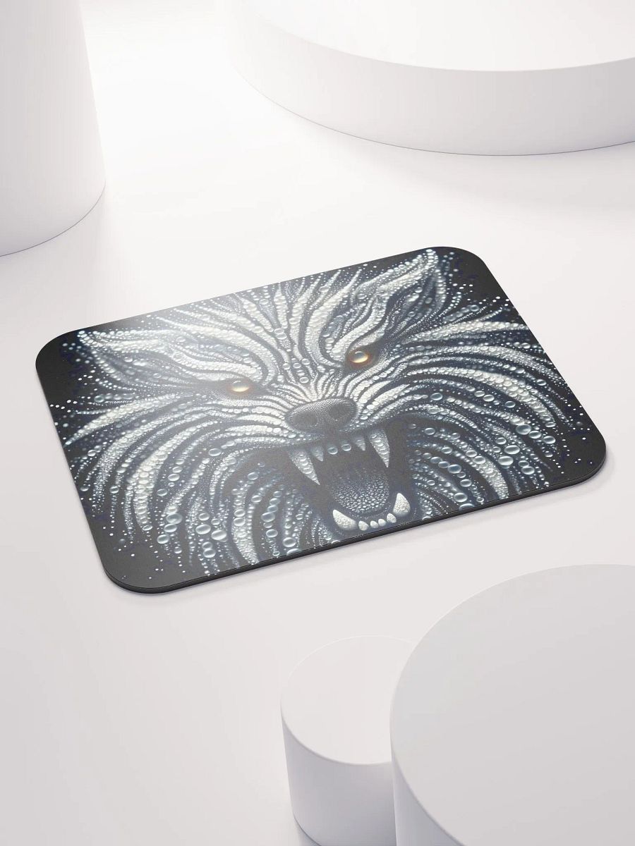 Stylized Wolf's Gaze Mouse Pad product image (4)