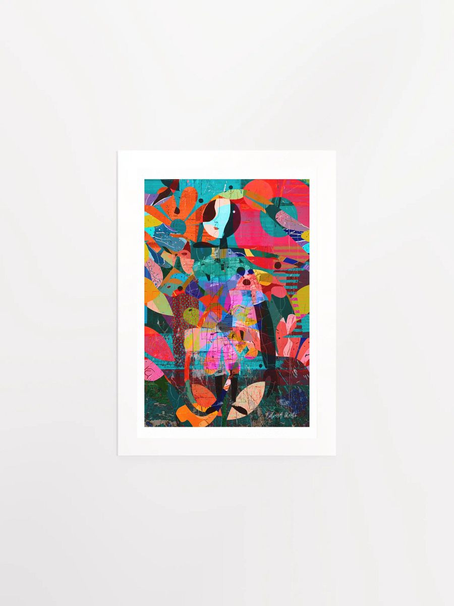 'Maria' by Edward Martin: Mixed Media Collage Print product image (2)