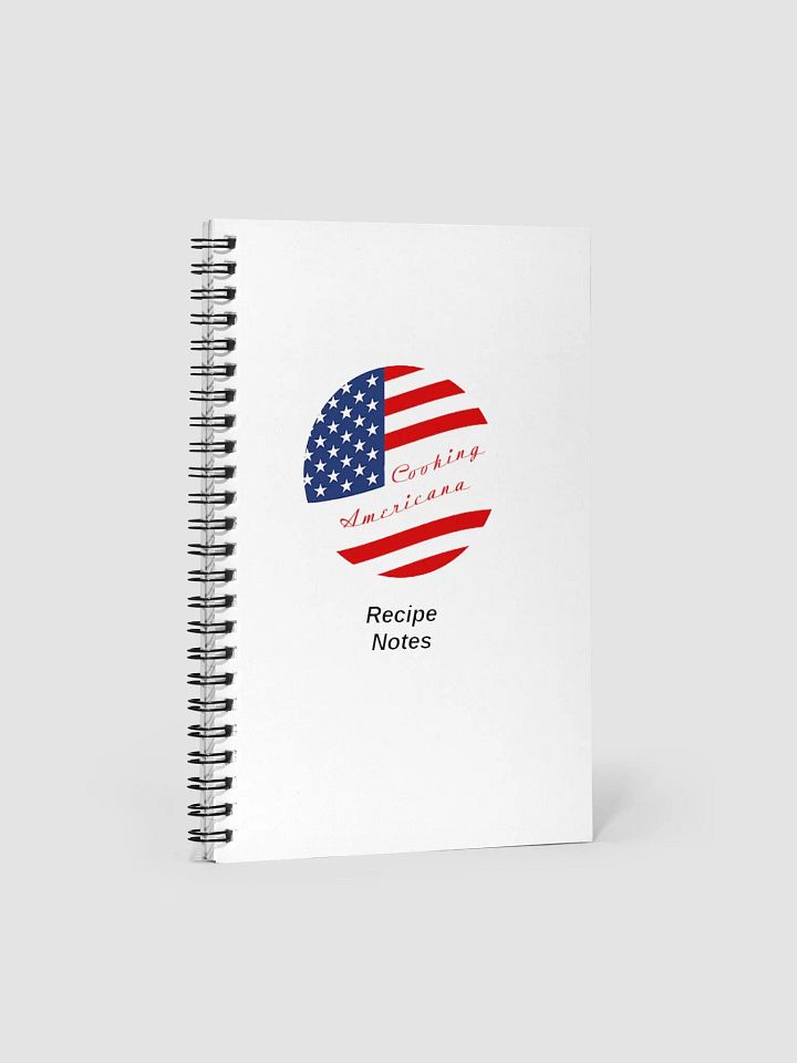 Cooking Americana Recipe Notes Notebook product image (1)