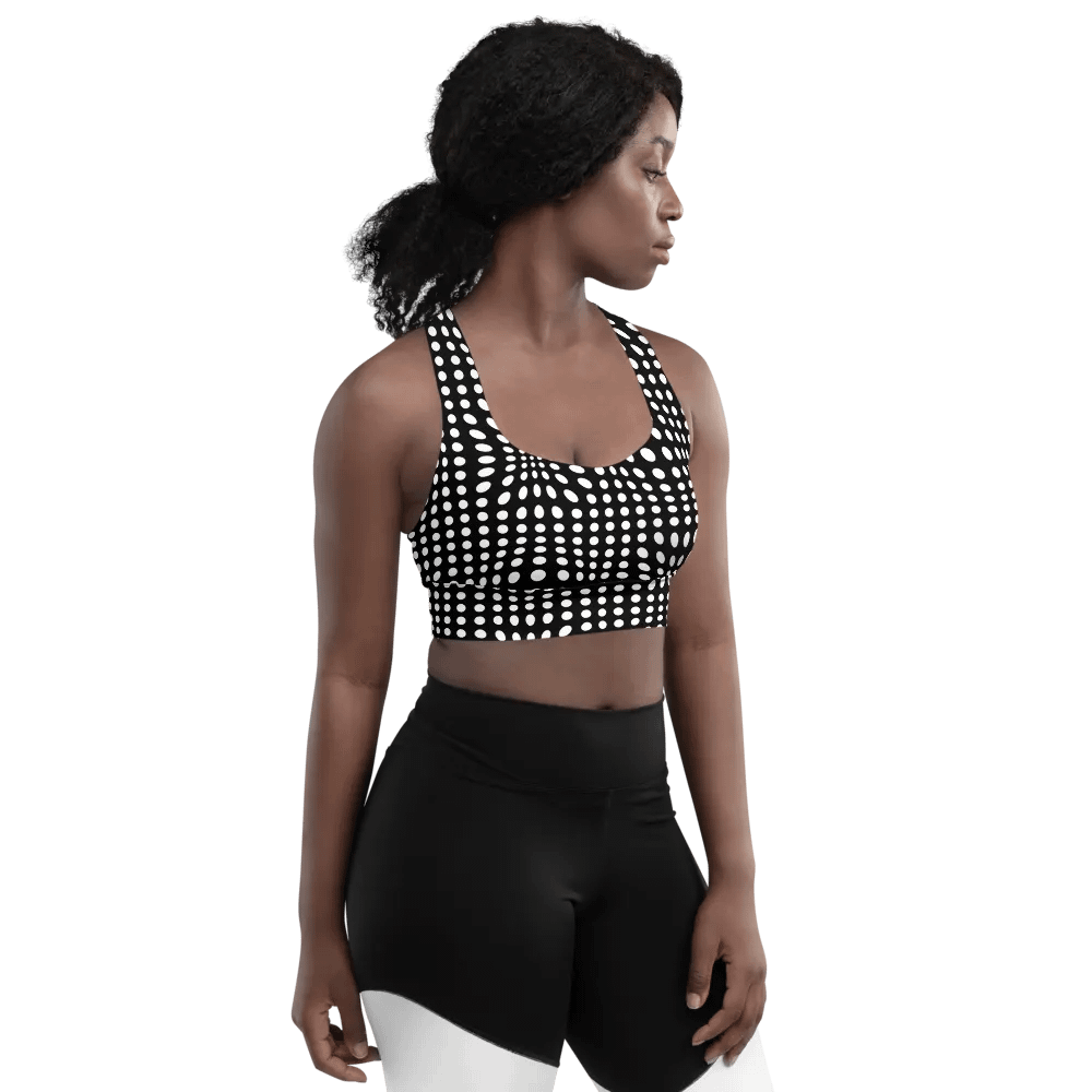 The Simone Longline Sports Bra product image (1)
