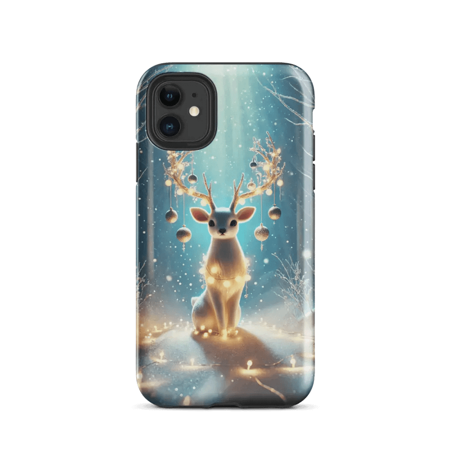Enchanted Reindeer iPhone Tough Case – Holiday Elegance product image (24)