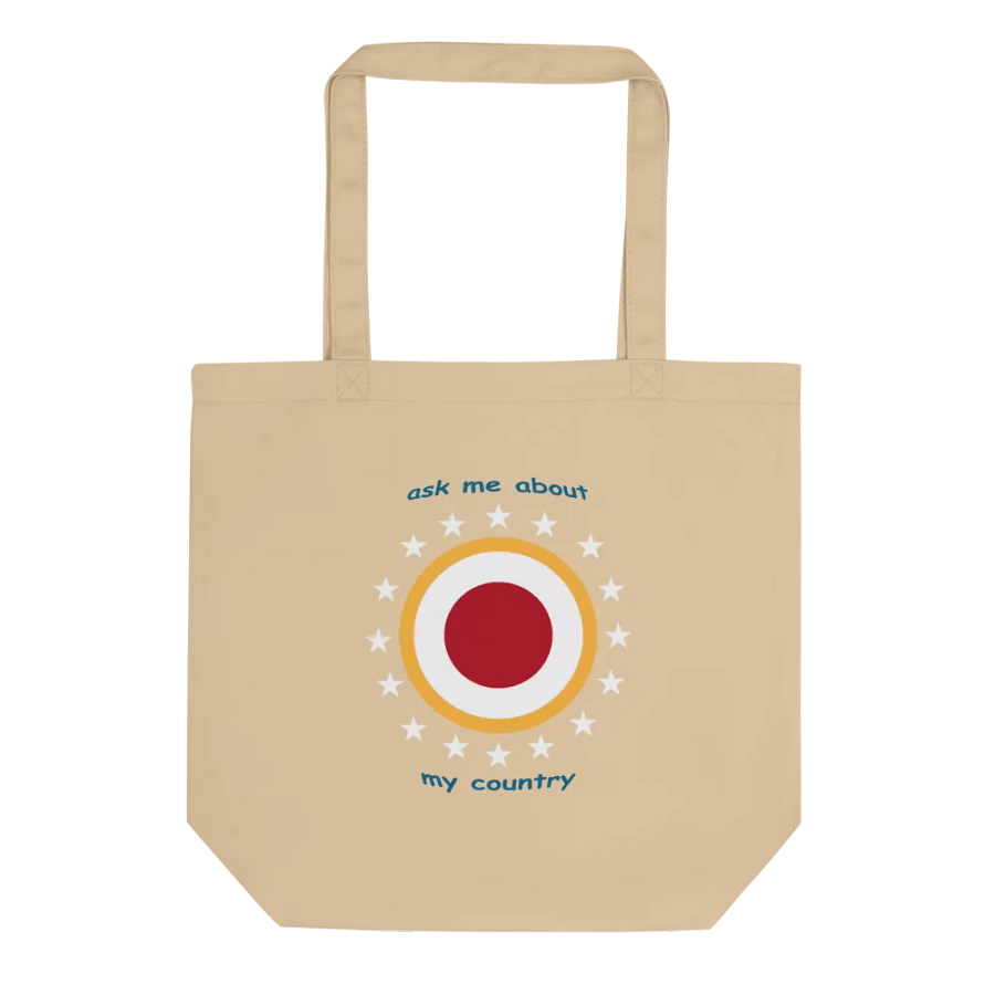 Good Morning/Ask Me Double Sided Tote Bag product image (2)
