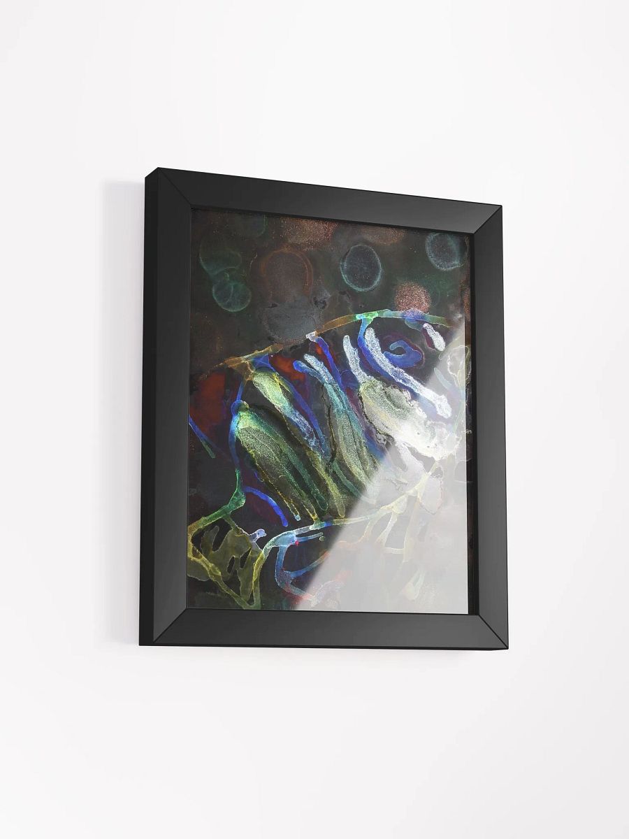 Ink Depths: Midnight Fish Painting product image (8)