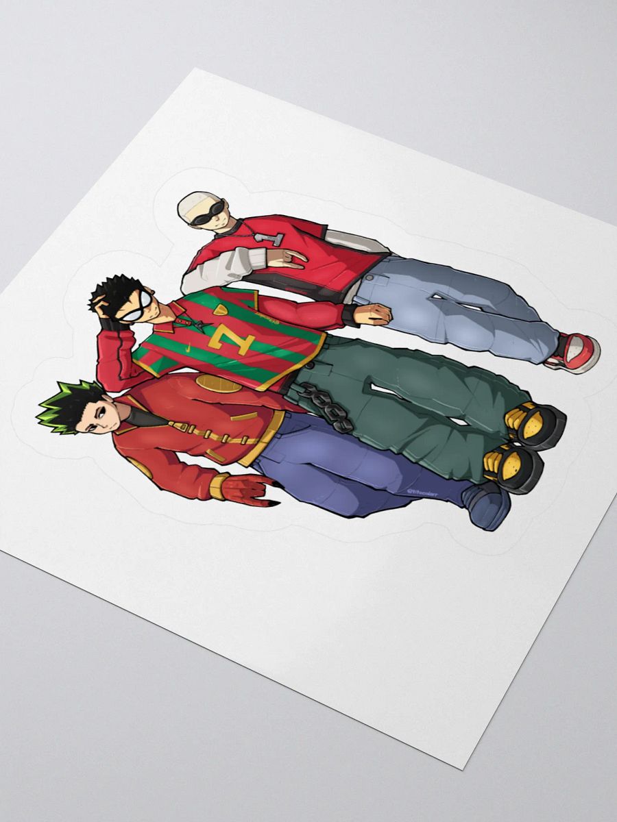 TEAM RED STICKER product image (8)