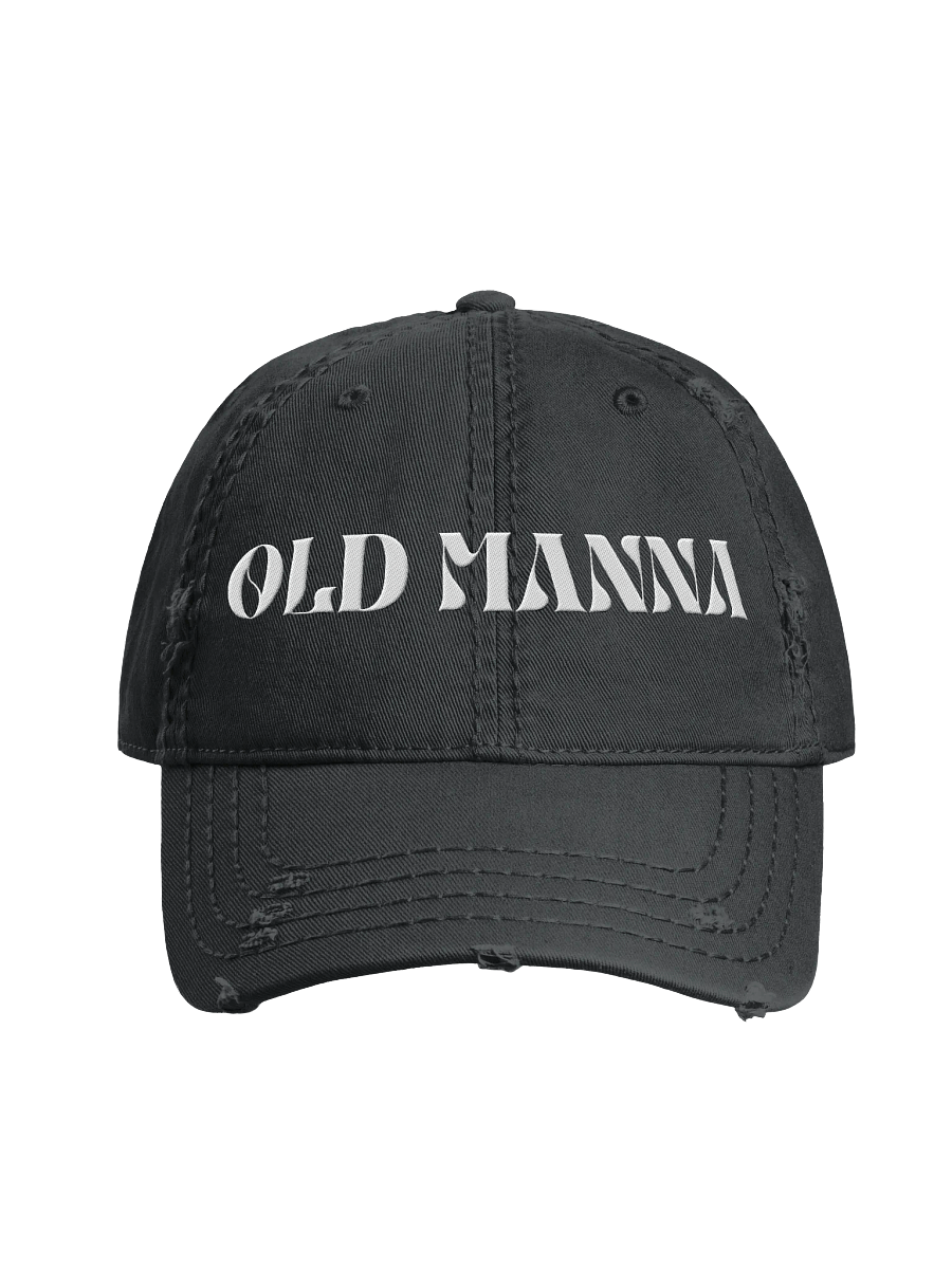 Old Manna Distressed Hat Black product image (1)