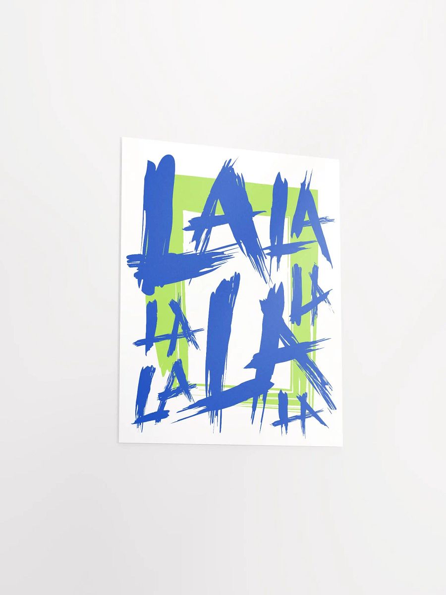 La La La Matte Paper Poster product image (18)