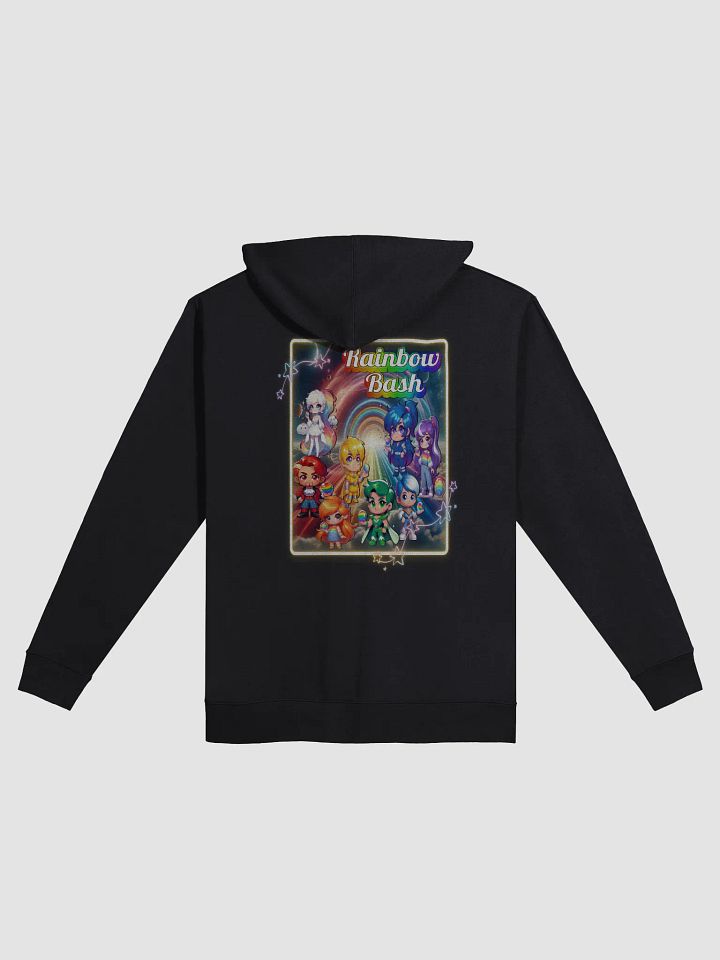 Rainbow Bash Zip Hoodie product image (1)