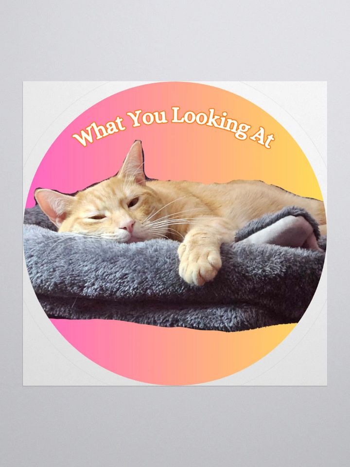 What You Looking At Otis Sticker product image (2)