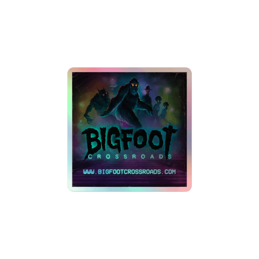Bigfoot Crossroads Holographic Sticker product image (1)