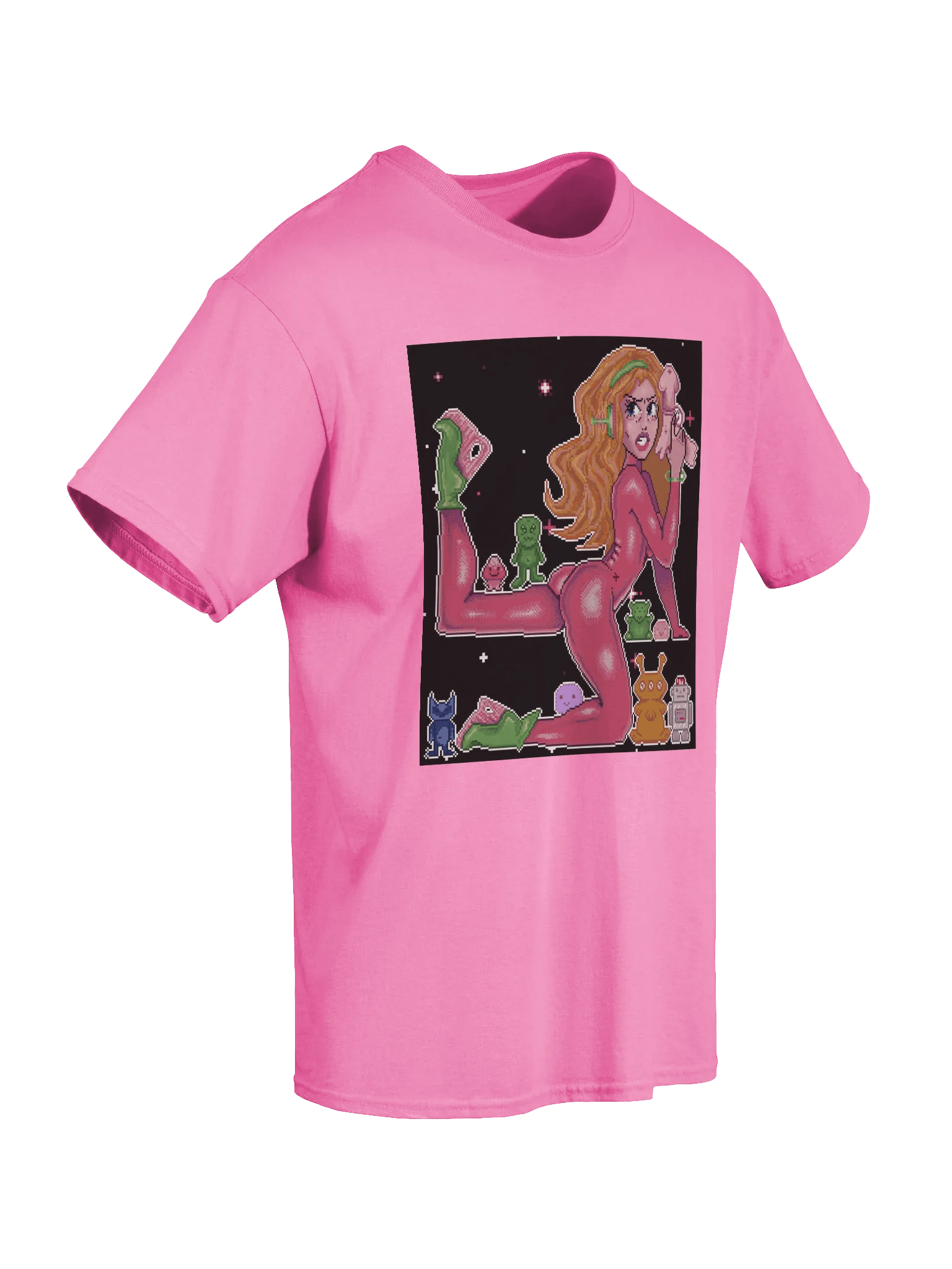 Outta Space Pixels unisex tee product image (21)