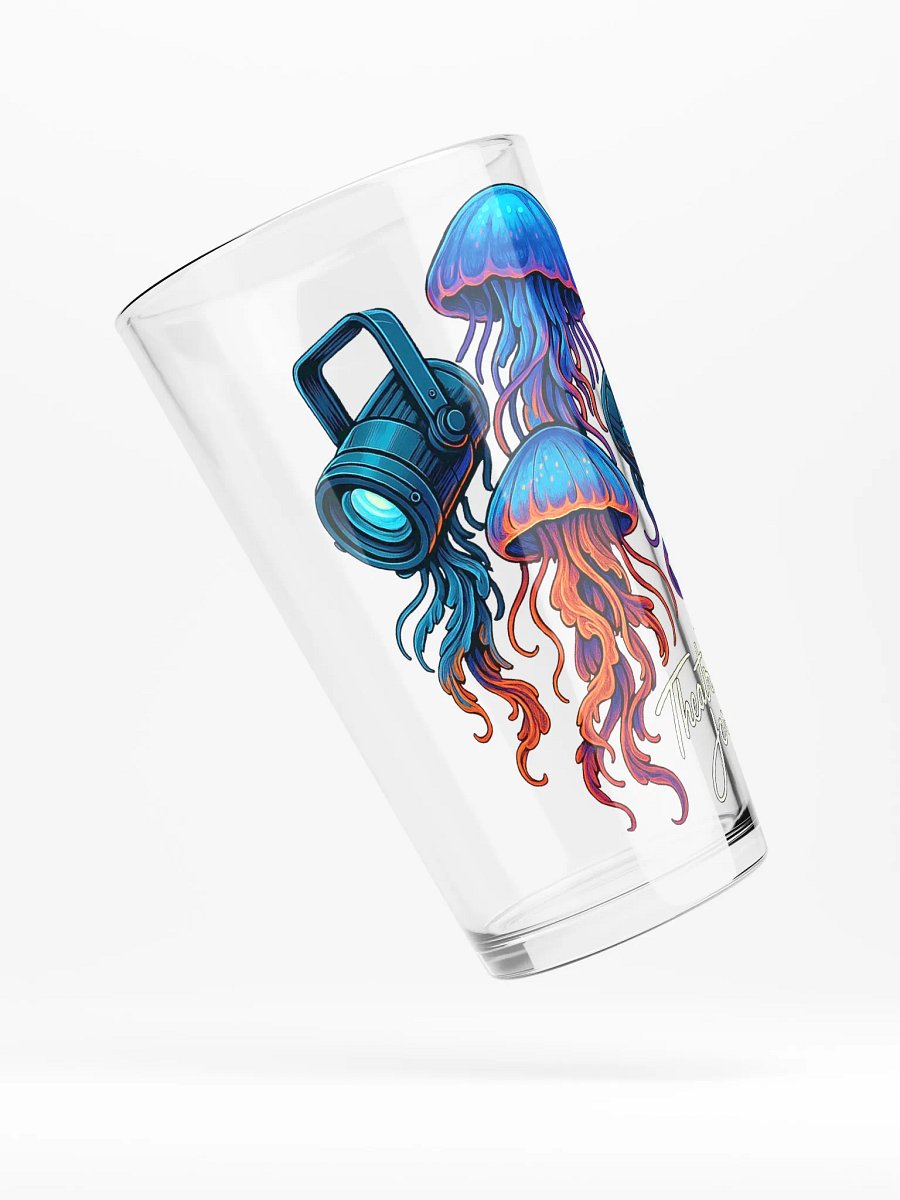 Limited Edition: Theatrically Jerry Signed "Aquatica Illumi-Jellies" Glass Pint Glass product image (4)
