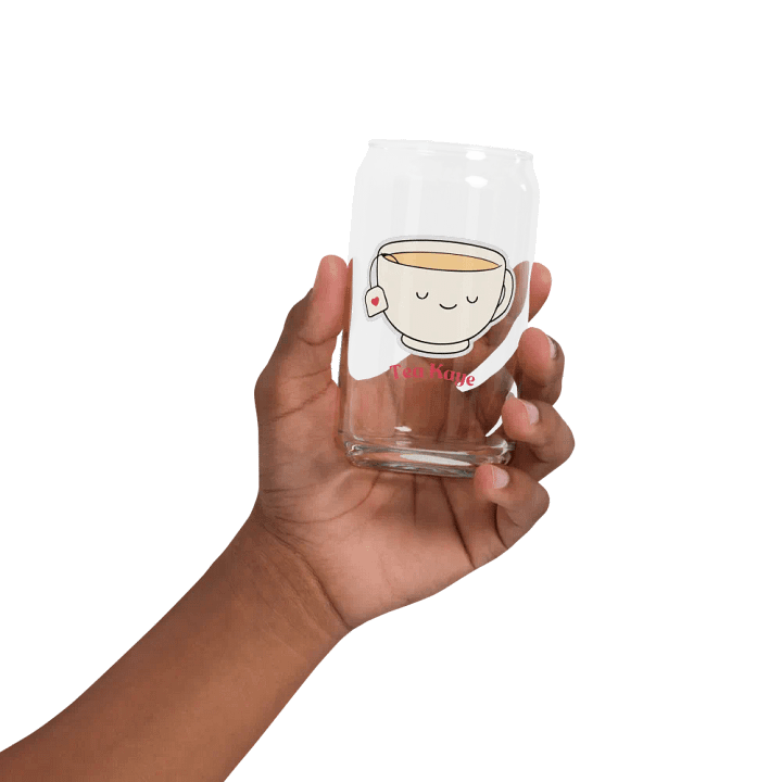 Tea Cup Iced Coffee Glass product image (2)