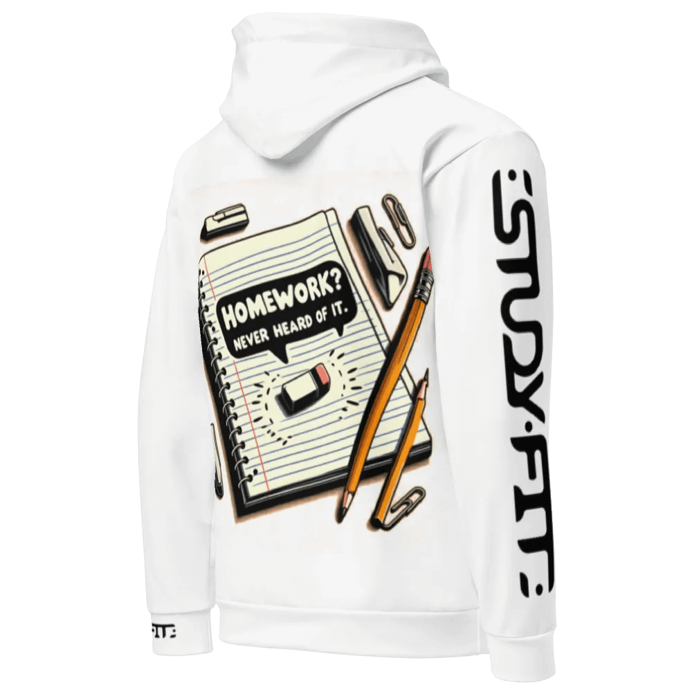 Homework,Never Heard of It - Recycled Hoodie product image (4)