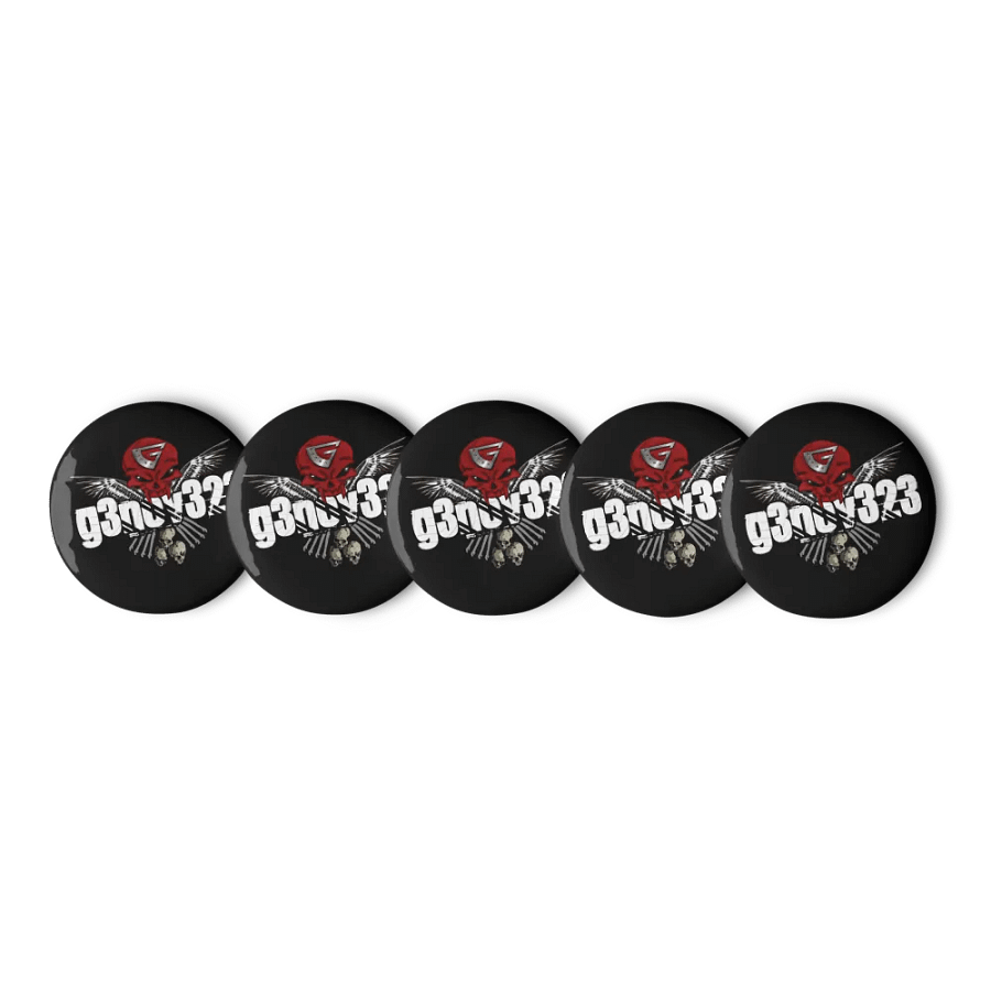 Skull Winged Pin Set product image (2)