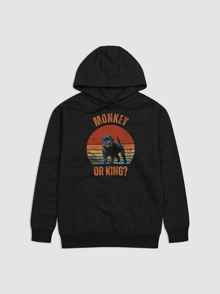Retro Affenpinscher King Premium Hoodie product image (1)
