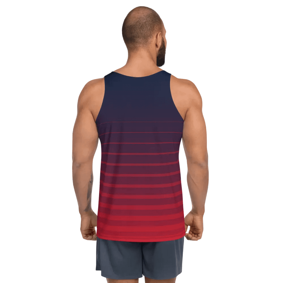 Purple and Burgundy Grace of God Men's Tank-top product image (3)