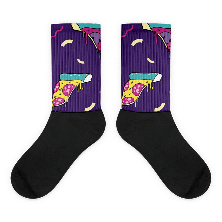 Pizza Party Sublimated Socks product image (1)