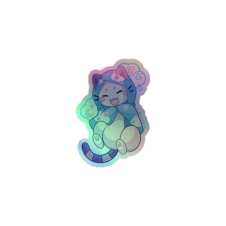 Holo Sticker • CandiCat Cozy Dreams • 2024 product image (1)