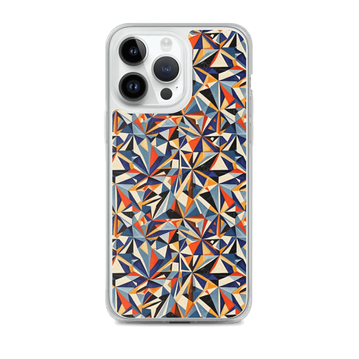 Kaleidoscope Geometric iPhone MagSafe® Clear Case product image (2)