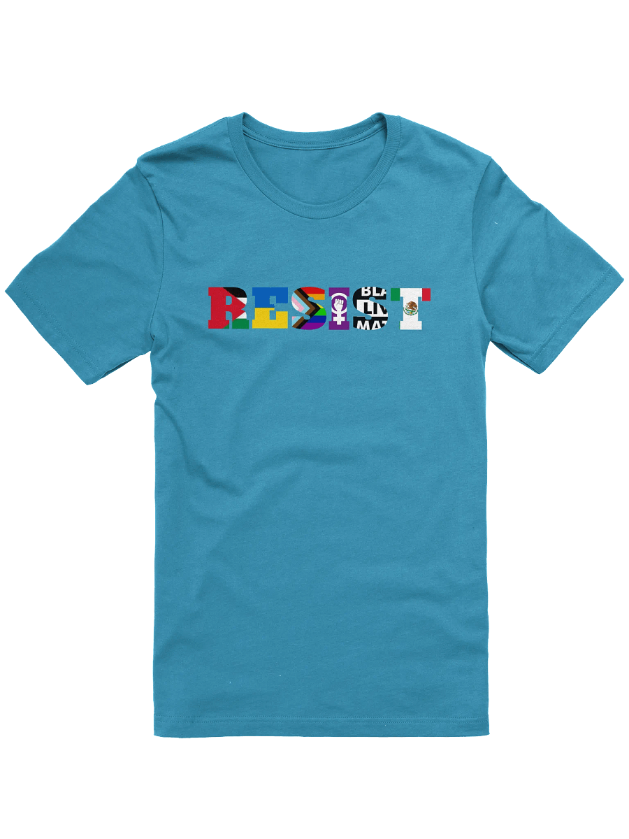 Resist Flag Typography T-Shirt product image (1)