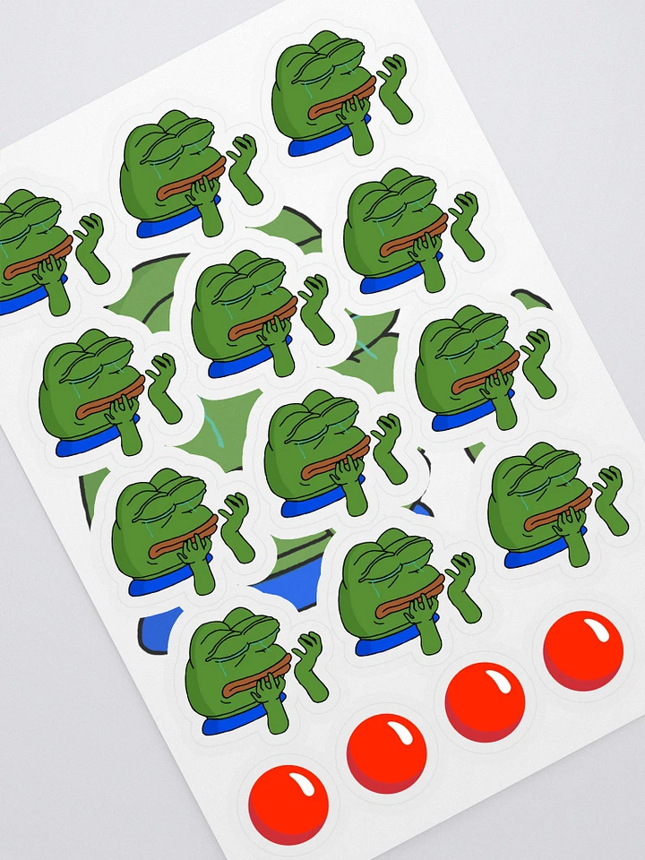 STICKERS! - Pepe Crying Pack! product image (1)