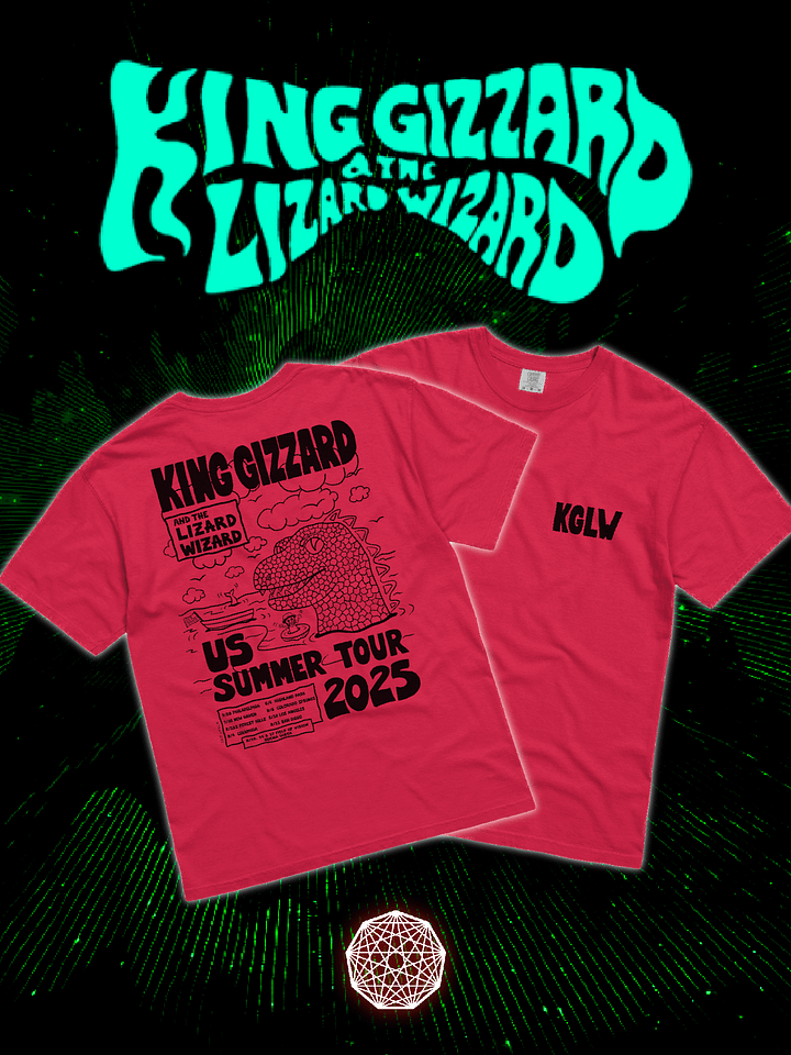 KING GIZZARD US SUMMER TOUR 2025 T-SHIRT product image (1)