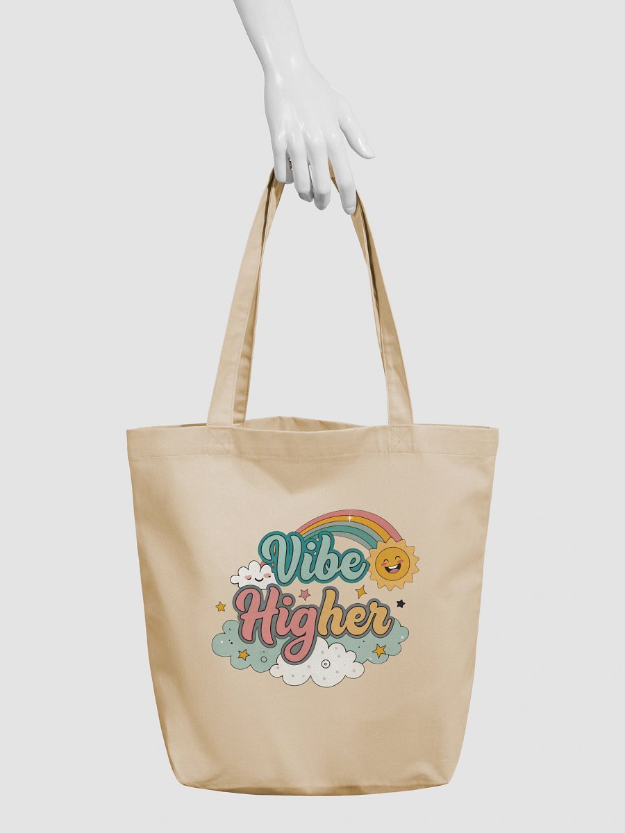 Vibe Higher Eco-Friendly Tote Bag product image (3)