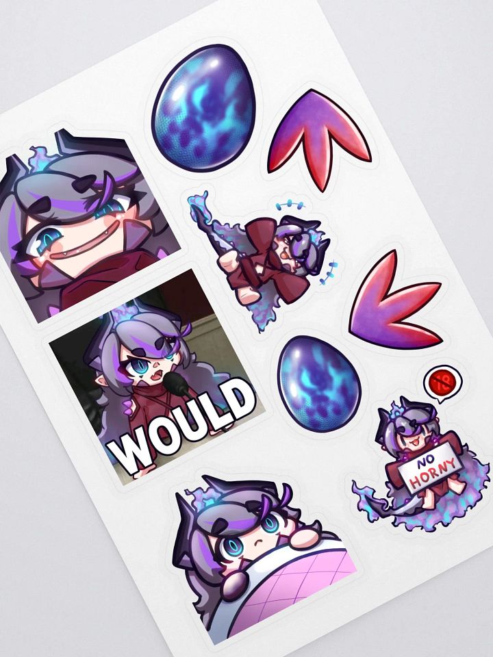 Phibi Sticker Sheet Nr.4 product image (2)