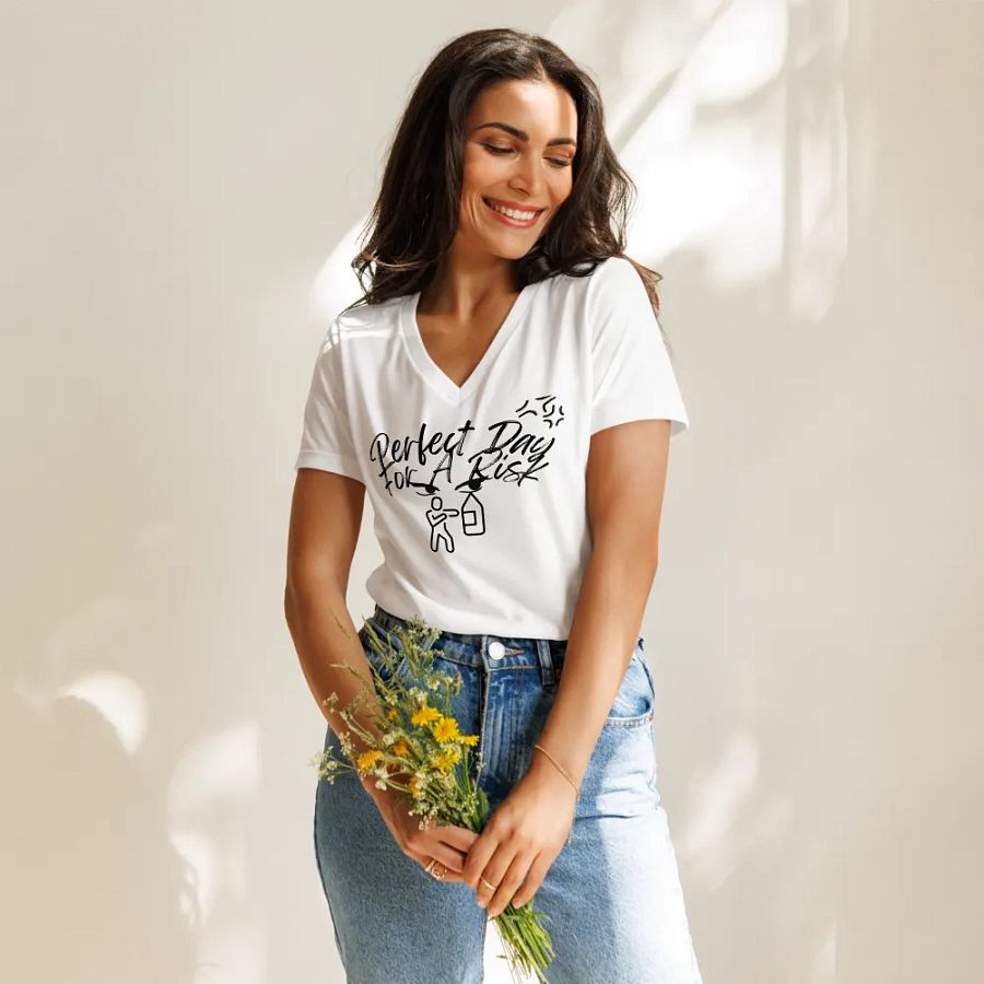 Risk Taker's Vision V-Neck Tee product image (11)