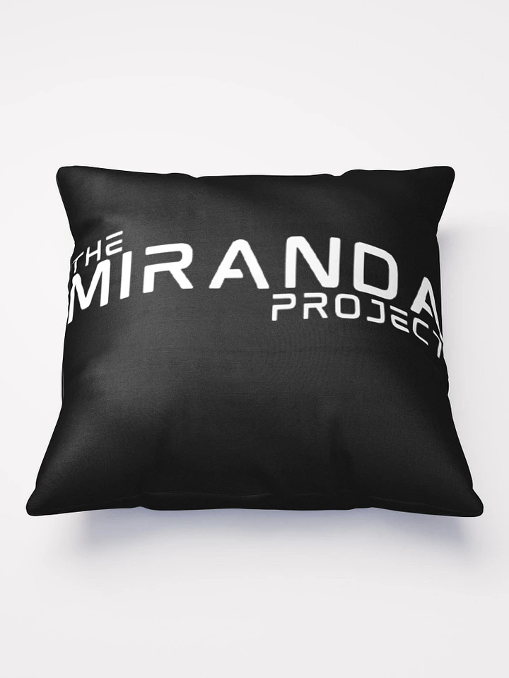 The Miranda Project Logo Throw Pillow product image (2)