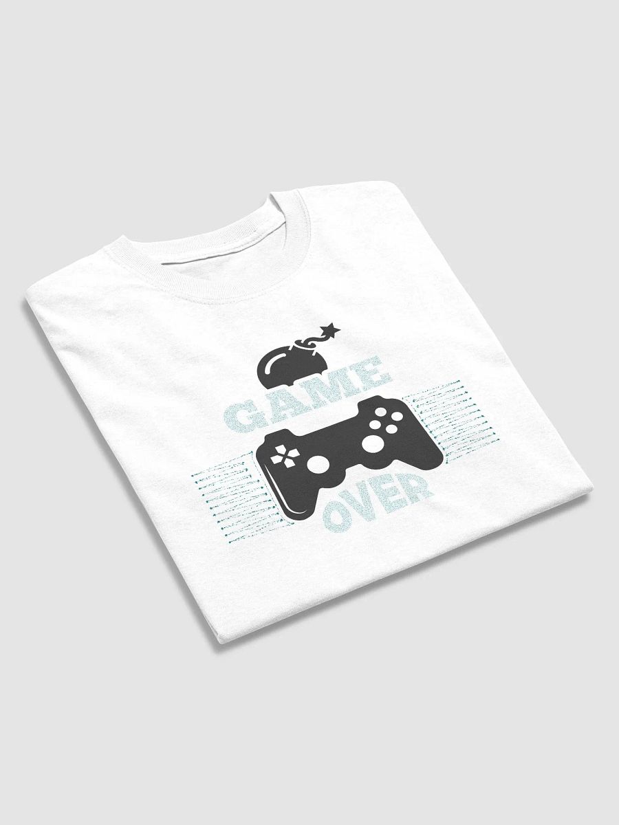 Pixelated Game Over Whale T-Shirt product image (3)