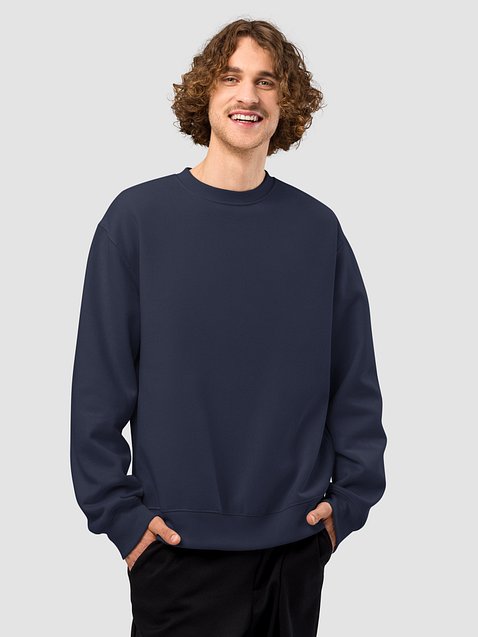 Photo showing Bella+Canvas Unisex Oversized Heavyweight Sweatshirt