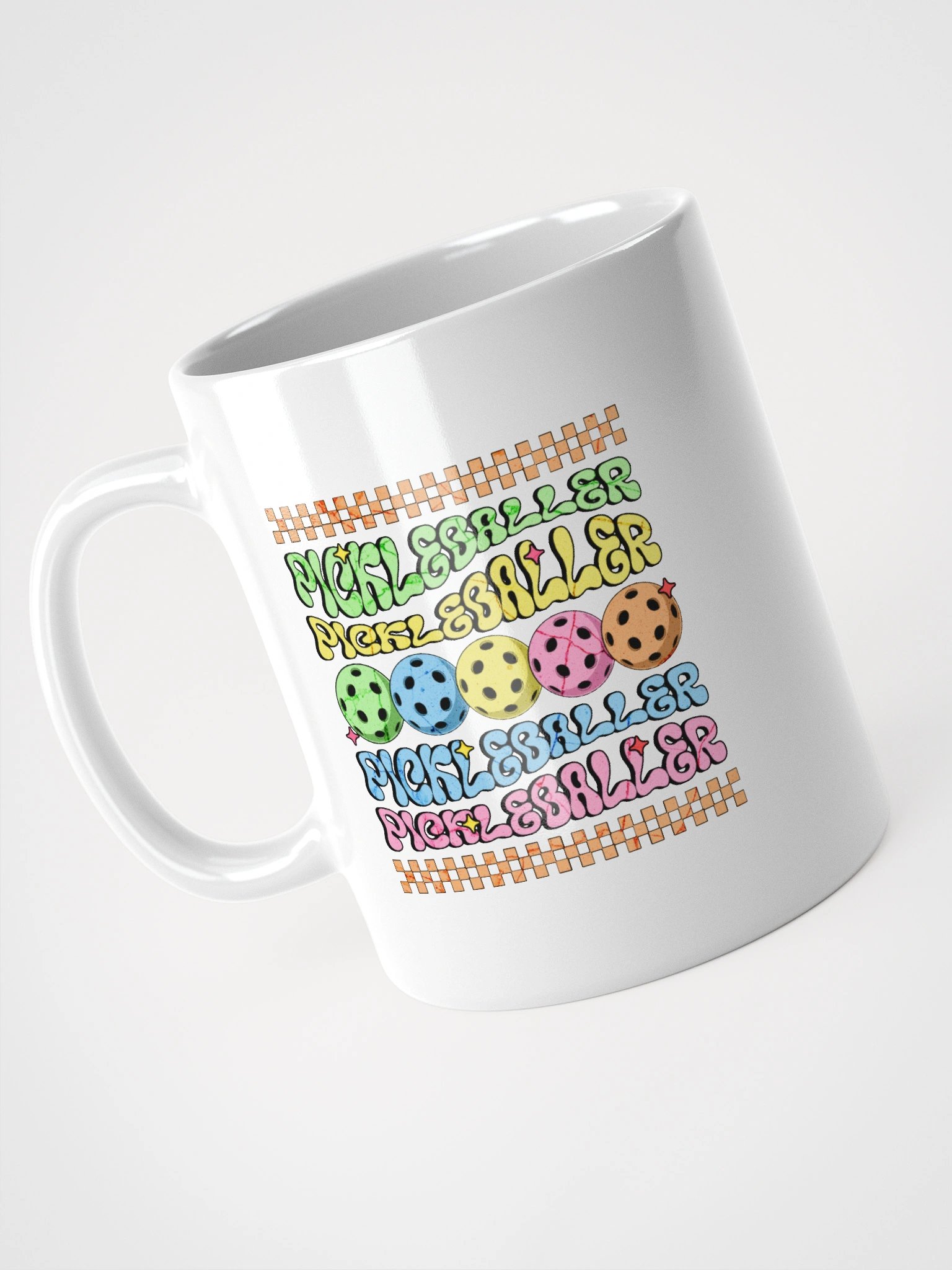 Pickleballer Colorful Mug product image (2)