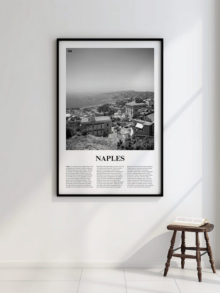 Naples 02 Newspaper Poster product image (2)
