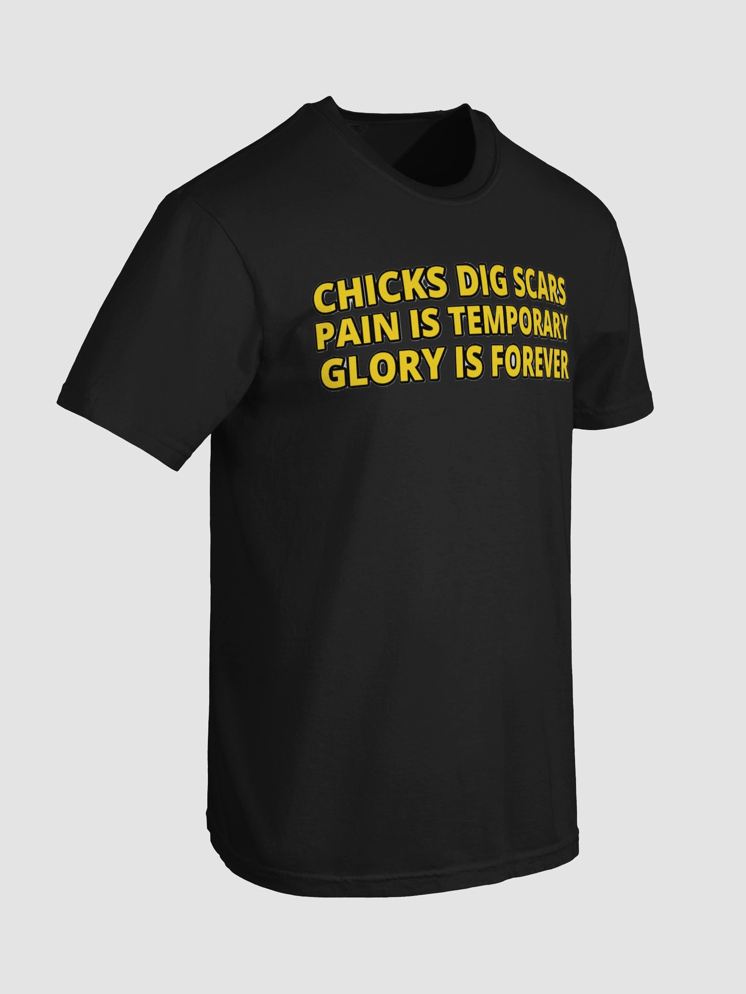 CHICKS DIG SCARS, PAIN IS TEMPORARY, GLORY IS FOREVER product image (104)